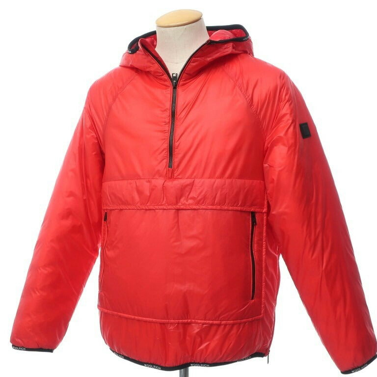 [New] WOOLRICH PACK-IT ANORAK Nylon PRIMALOFT Padded Anorak Parka Red [Size S] [RED] [A/W] [Condition Rank N] [Men&