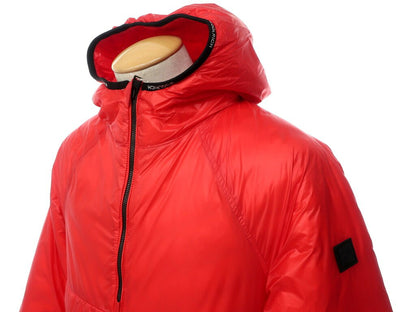 【新品】ウールリッチ WOOLRICH PACK-IT ANORAK ナイロン PRIMALOFT 中綿 アノラックパーカー レッド【サイズS】【RED】【A/W】【状態ランクN】【メンズ】【10201-955481】