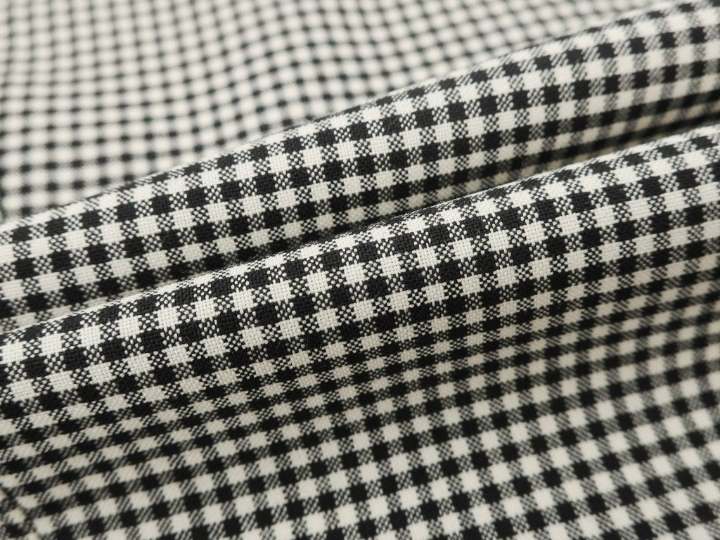 [Used] SOE Gingham Check Wool Polyester 2B Jacket Black x White [Size 2] [BLK] [S/S] [Condition Rank B] [Men&