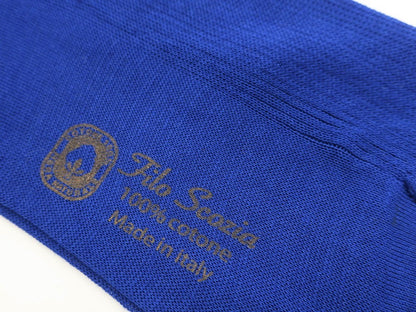 [New] TIE YOUR TIE Filo Scozia Cotton Color Socks Blue [Size 10] [BLU] [S/S/A/W] [Condition Rank N] [Men&