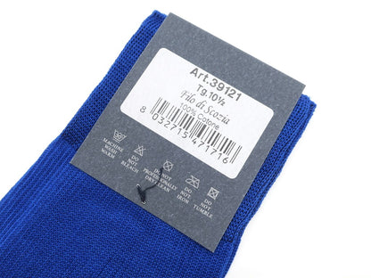 [New] TIE YOUR TIE Filo Scozia Cotton Color Socks Blue [Size 10 1/2] [BLU] [S/S/A/W] [Condition Rank N] [Men&