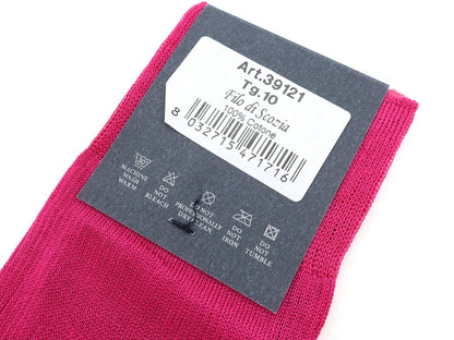 [New] TIE YOUR TIE Filo Scozia Cotton Color Socks Pink [Size 10] [PNK] [S/S/A/W] [Condition Rank N] [Men&