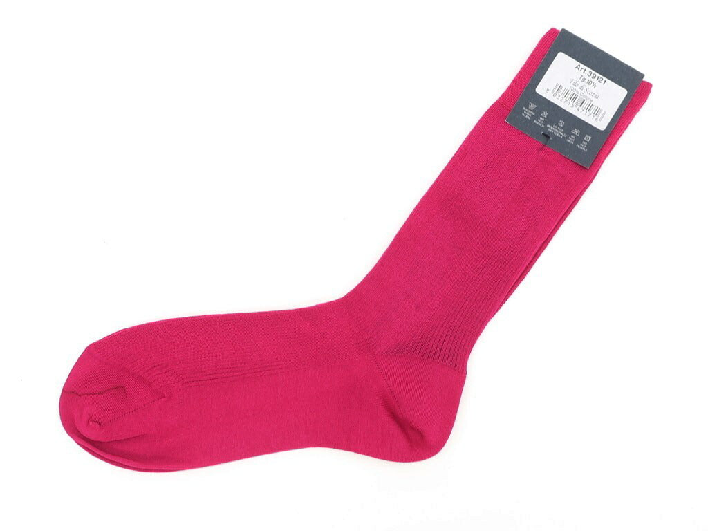 [New] TIE YOUR TIE Filo Scozia Cotton Color Socks Pink [Size 10 1/2] [PNK] [S/S/A/W] [Condition Rank N] [Men&