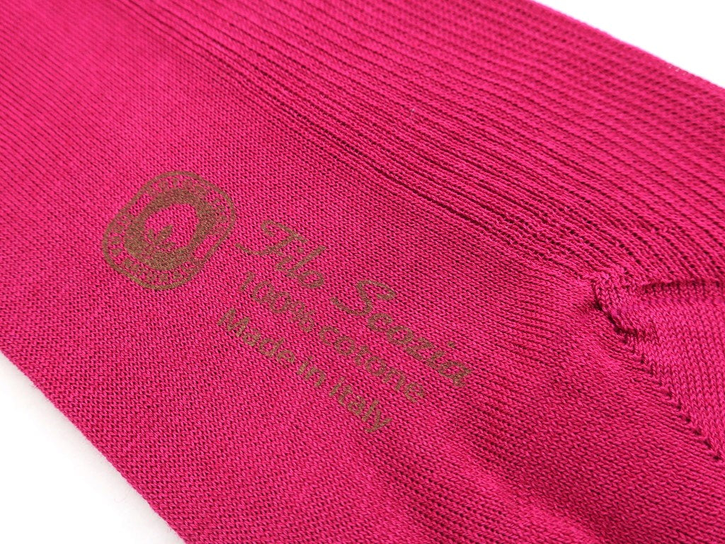 [New] TIE YOUR TIE Filo Scozia Cotton Color Socks Pink [Size 10 1/2] [PNK] [S/S/A/W] [Condition Rank N] [Men&