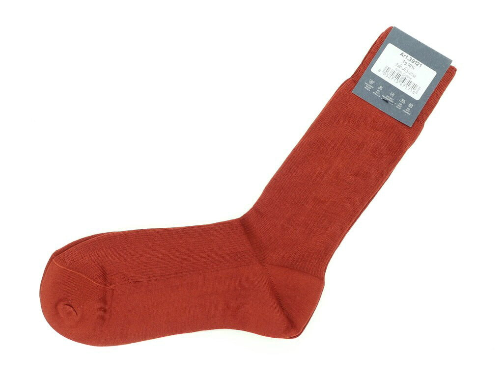 【新品】タイユアタイ TIE YOUR TIE Filo Scozia ホーズソックス テラコッタ【 10.5 】【 状態ランクN 】【 メンズ 】[EPD]