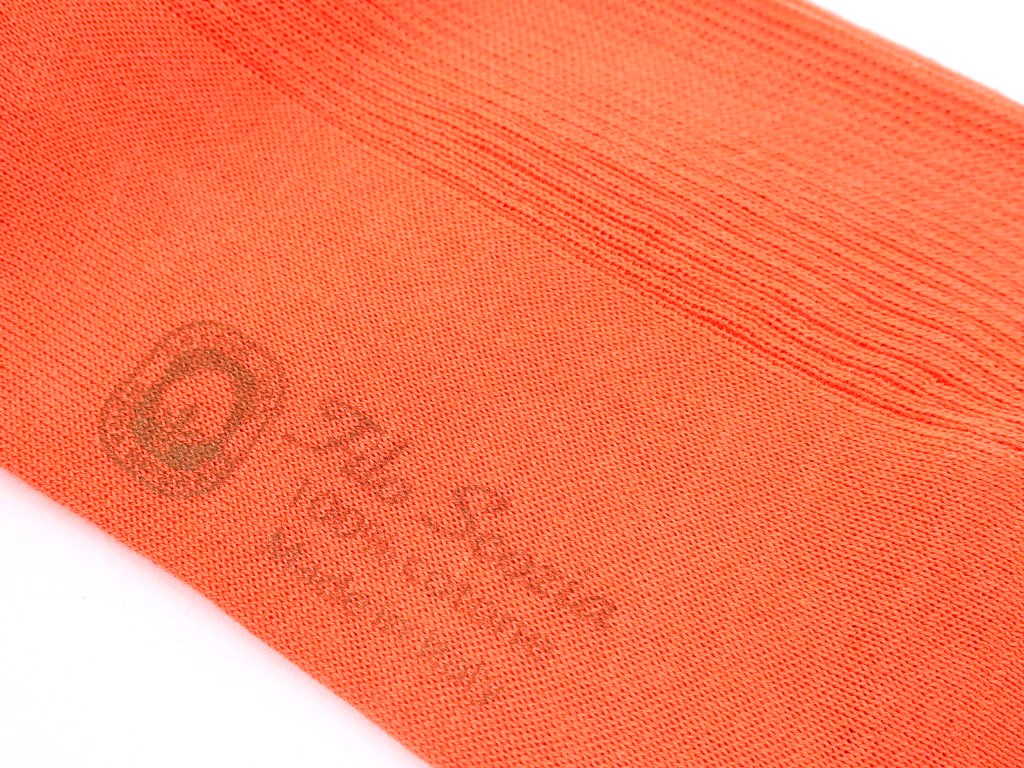 [New] TIE YOUR TIE Filo Scozia Cotton Color Socks Orange [Size 10] [ORG] [S/S/A/W] [Condition Rank N] [Men&