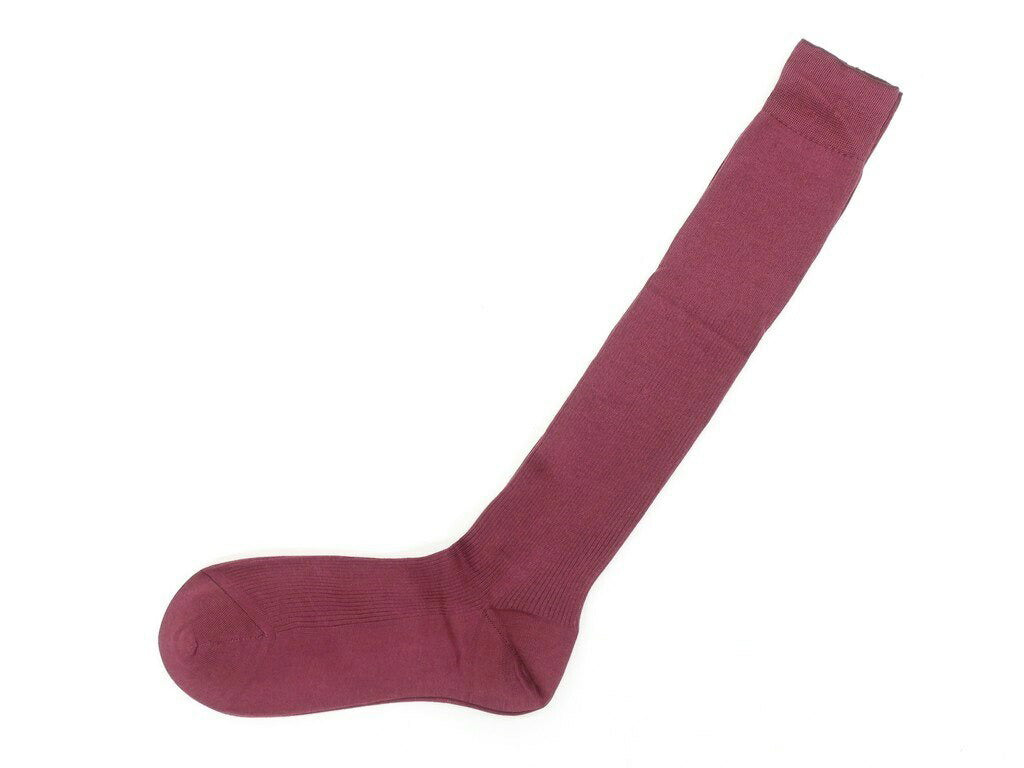 【新品】タイユアタイ TIE YOUR TIE Filo Scozia ホーズソックス ワインレッド【 10.5 】【 状態ランクN 】【 メンズ 】 [CPD]