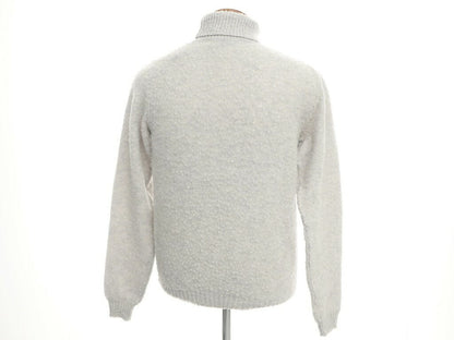 【新品】スカリオーネ SCAGLIONE ミドルゲージウール タートルネックニット ライトグレー【 L 】【 状態ランクN 】【 メンズ 】[CPD]