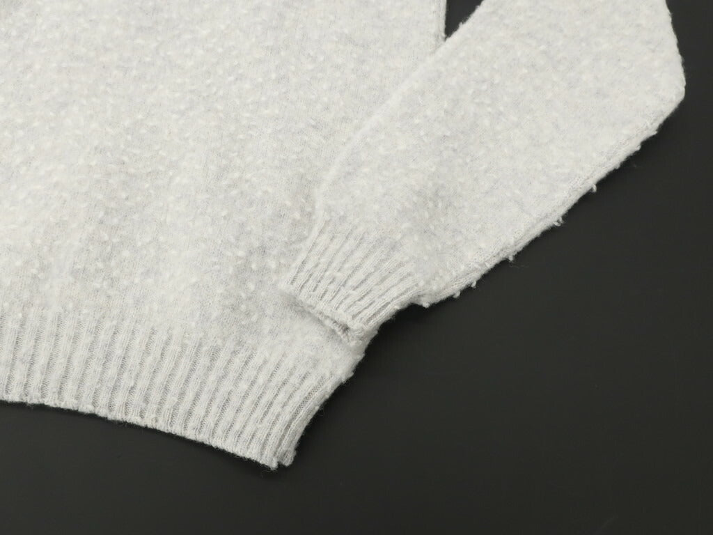 【新品】スカリオーネ SCAGLIONE ミドルゲージウール タートルネックニット ライトグレー【 L 】【 状態ランクN 】【 メンズ 】[CPD]