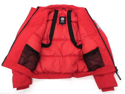 【中古】カナダグース CANADA GOOSE 2021年秋冬 ANGEL CHENコラボ  ダウン ボンバージャケット レッド【サイズM】【RED】【A/W】【状態ランクA】【メンズ】【10201-955450】