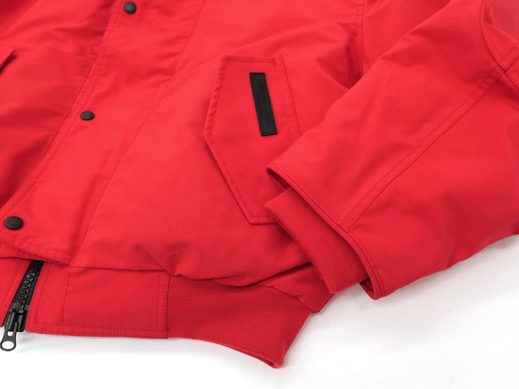 【中古】カナダグース CANADA GOOSE 2021年秋冬 ANGEL CHENコラボ  ダウン ボンバージャケット レッド【サイズM】【RED】【A/W】【状態ランクA】【メンズ】【10201-955450】