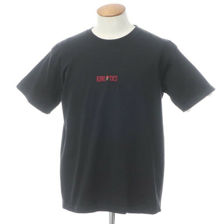 【中古】キネティクス kinetics コットン クルーネック ロゴ刺しゅう 半袖Tシャツ ブラック【サイズM】【BLK】【S/S】【状態ランクB】【メンズ】【10702-955333】
[EPD]