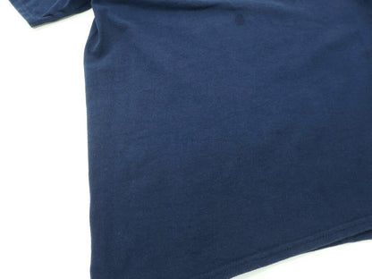 [Used] EXTENSION Printed Crew Neck Short Sleeve T-Shirt Navy [Size L] [NVY] [S/S] [Condition Rank C] [Men&