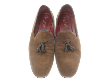 [Used] DOUCALS Suede Tassel Loafers Brown [Size not specified (44th)] [BRW] [S/S/A/W] [Condition Rank C] [Men&