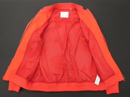 [New] Heel Creek Polyester Jersey Zip-up Blouson Red [Size 52] [RED] [S/S] [Condition Rank N] [Men&