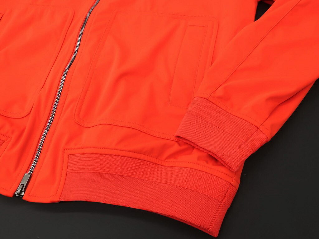 [New] Heel Creek Polyester Jersey Zip-up Blouson Red [Size 52] [RED] [S/S] [Condition Rank N] [Men&