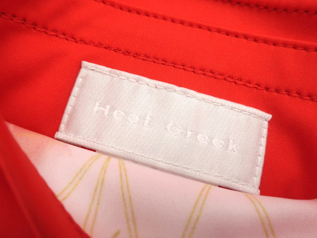 [New] Heal Creak Reversible Polyester Golf Slacks Pants Red [Size 78] [RED] [S/S] [Condition Rank N] [Men&