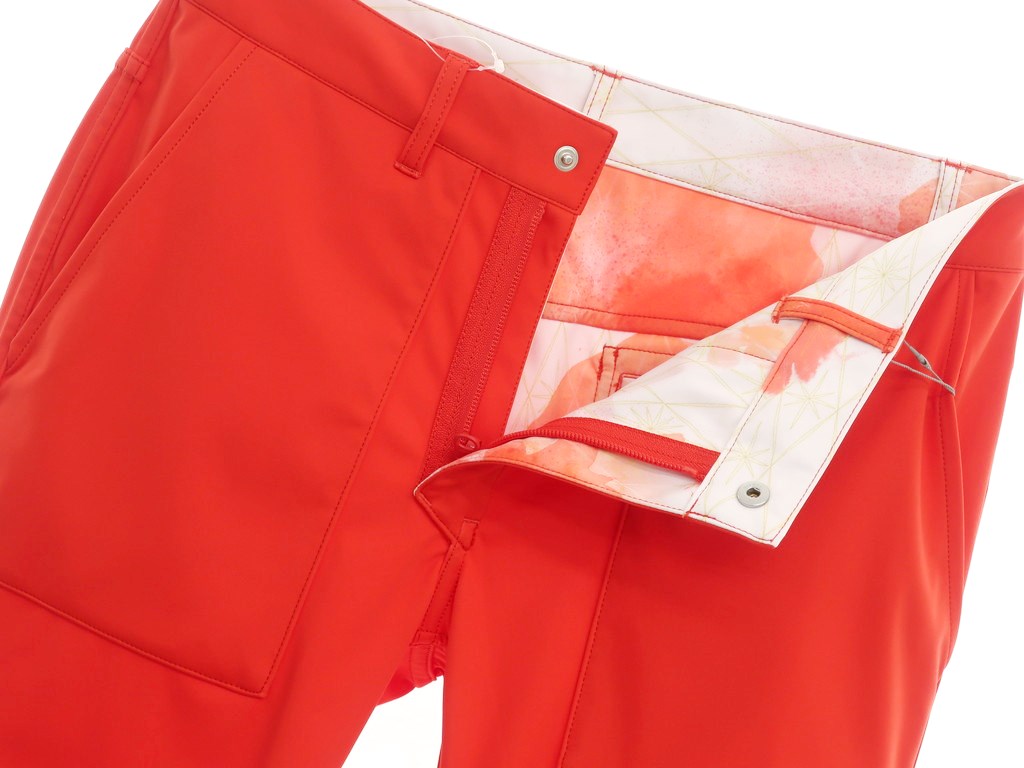 [New] Heal Creak Reversible Polyester Golf Slacks Pants Red [Size 78] [RED] [S/S] [Condition Rank N] [Men&