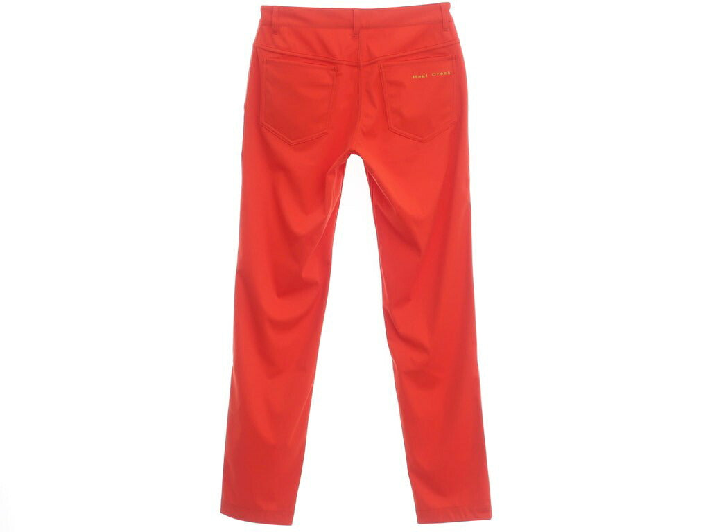 [New] Heal Creak Reversible Polyester Golf Slacks Pants Red [Size 78] [RED] [S/S] [Condition Rank N] [Men&