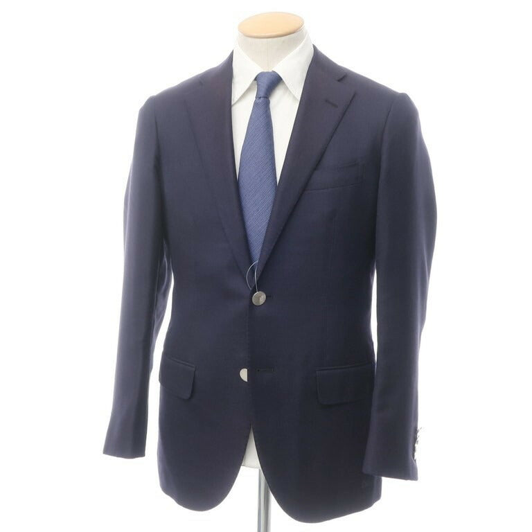 [Used] TOMORROWLAND Wool Silk Mohair 2B Tailored Jacket Navy [Size 44] [NVY] [S/S] [Condition Rank D] [Men&