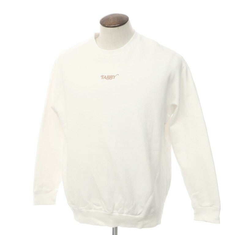 【中古】エイエイオー AIAI OH バックプリント スウェットシャツ ホワイト×ブラウン系【サイズXL】【WHT】【S/S/A/W】【状態ランクB】【メンズ】【10704-955411】