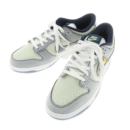 【中古】ナイキ NIKE UNIONコラボ DUNK LOW/U ダンク スニーカー ホワイト×ネイビー×グリーン系【サイズ27cm】【GRY】【S/S/A/W】【状態ランクA】【メンズ】【11105-955343】