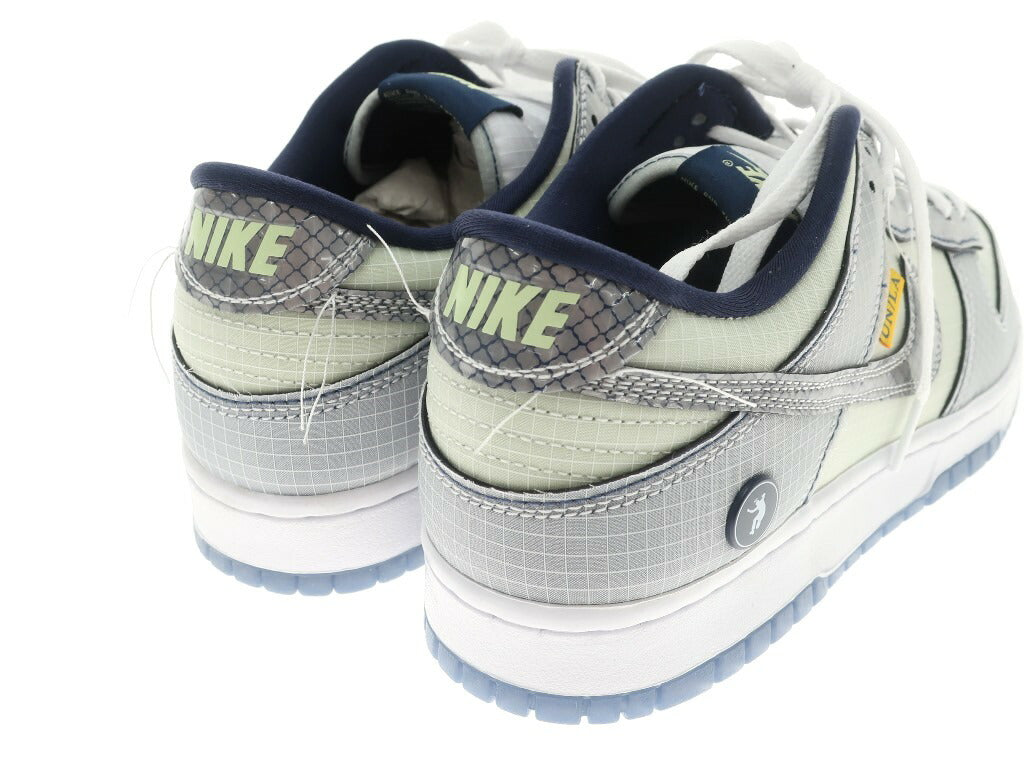 [Used] Nike NIKE UNION collaboration DUNK LOW/U Dunk sneakers White x Navy x Green [Size 27cm] [GRY] [S/S/A/W] [Condition Rank A] [Men&