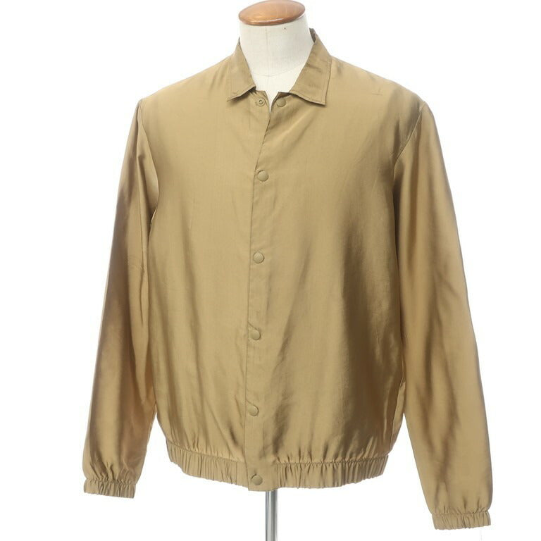 [Used] John Elliott Rayon Silk Casual Shirt Light Brown [Size 2] [BRW] [S/S] [Condition Rank C] [Men&