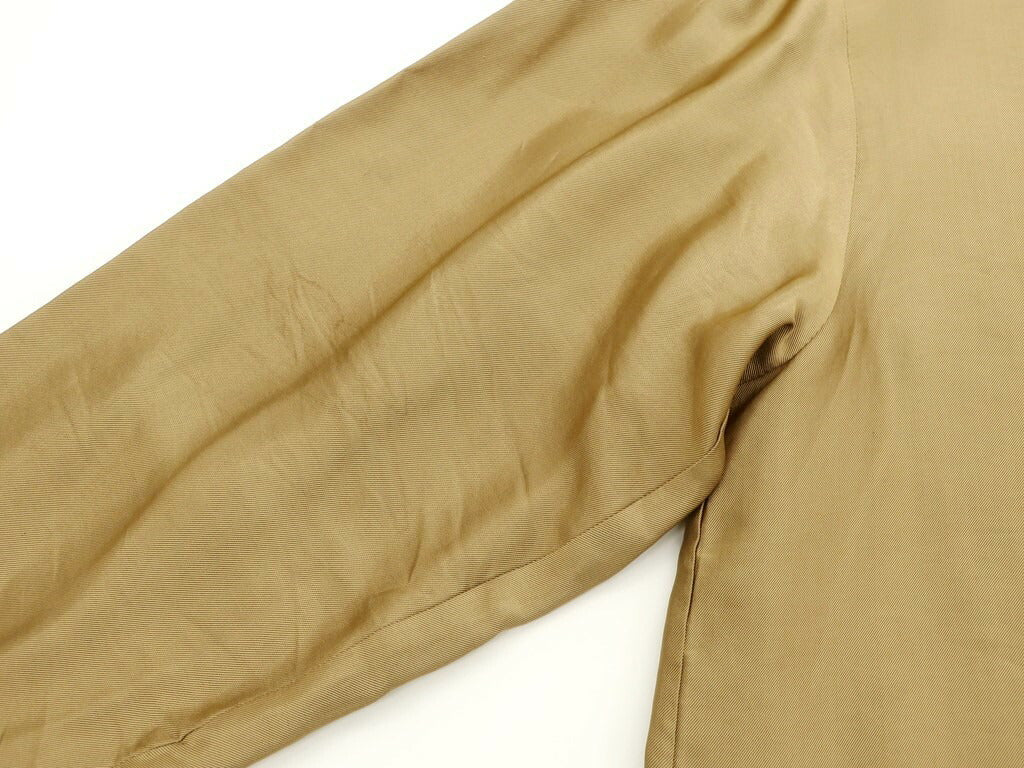 [Used] John Elliott Rayon Silk Casual Shirt Light Brown [Size 2] [BRW] [S/S] [Condition Rank C] [Men&