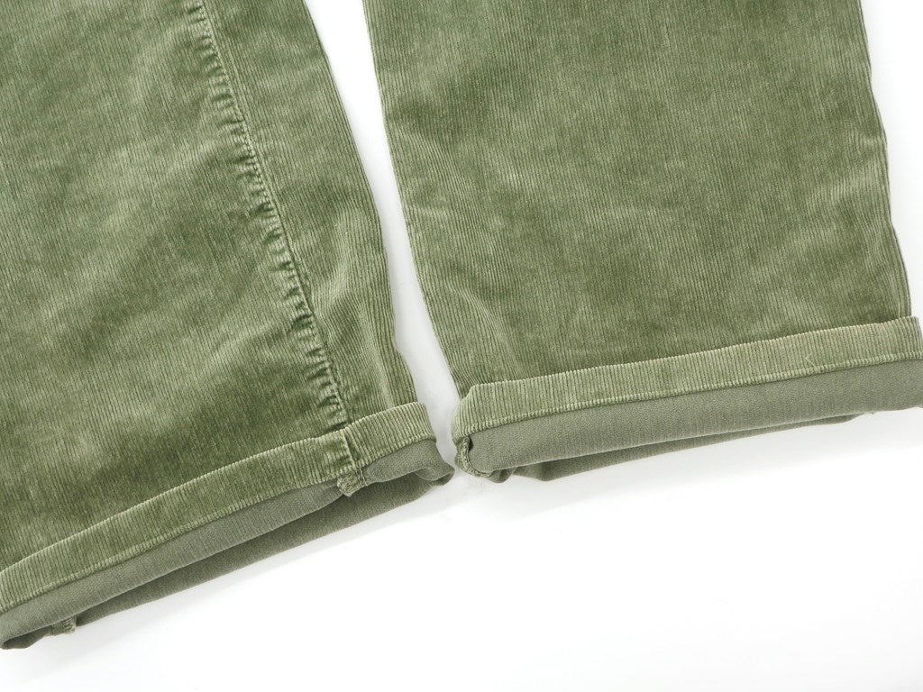 [Used] Vintage 55 Cotton Distressed Paint Corduroy Pants Green [Size 31] [GRN] [A/W] [Condition Rank C] [Men&