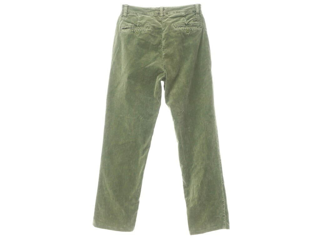 [Used] Vintage 55 Cotton Distressed Paint Corduroy Pants Green [Size 31] [GRN] [A/W] [Condition Rank C] [Men&