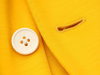 [New Outlet] Belvest Wool Jersey 2B Set-up Suit Yellow Orange [Size 50 Drop8] [ORG] [S/S] [Condition Rank N-] [Men&