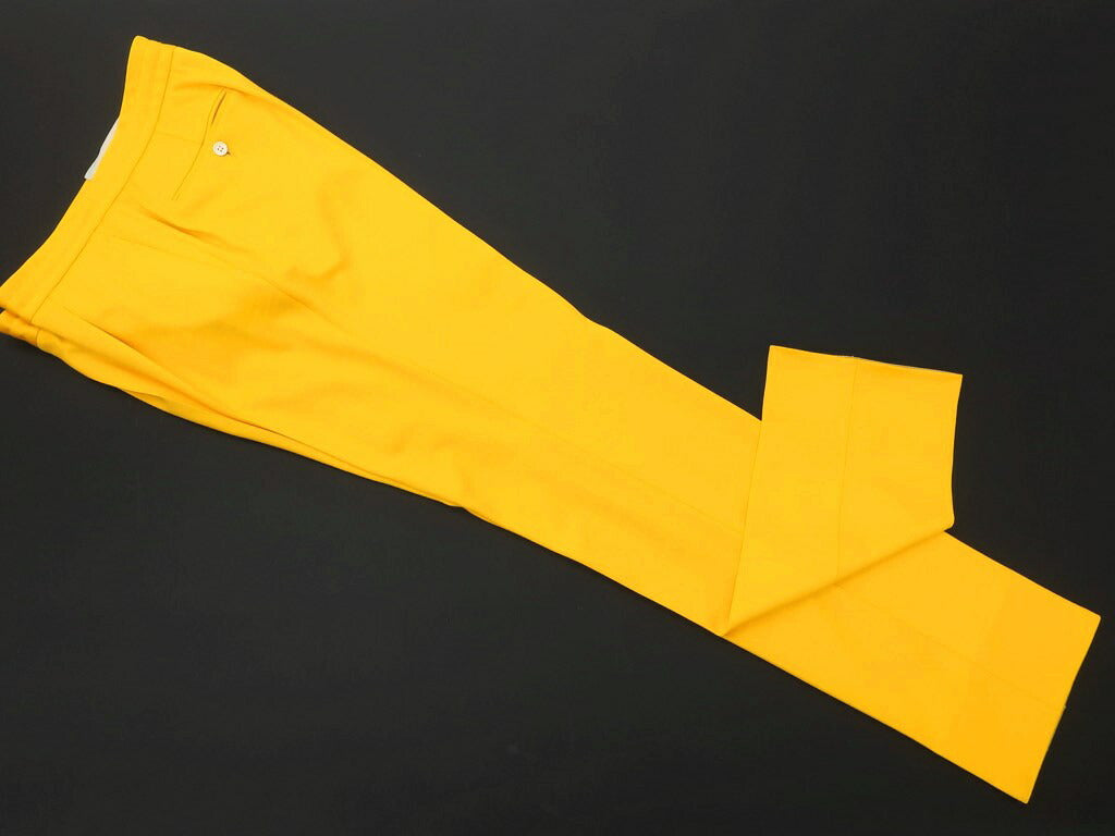 [New Outlet] Belvest Wool Jersey 2B Set-up Suit Yellow Orange [Size 50 Drop8] [ORG] [S/S] [Condition Rank N-] [Men&