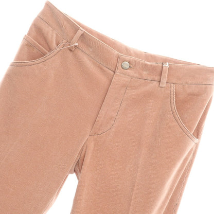 [New] Belvest Stretch Polyester Cotton Corduroy Pants Salmon Pink [Size 46] [PNK] [A/W] [Condition Rank N] [Men&