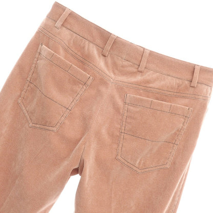 [New] Belvest Stretch Polyester Cotton Corduroy Pants Salmon Pink [Size 46] [PNK] [A/W] [Condition Rank N] [Men&