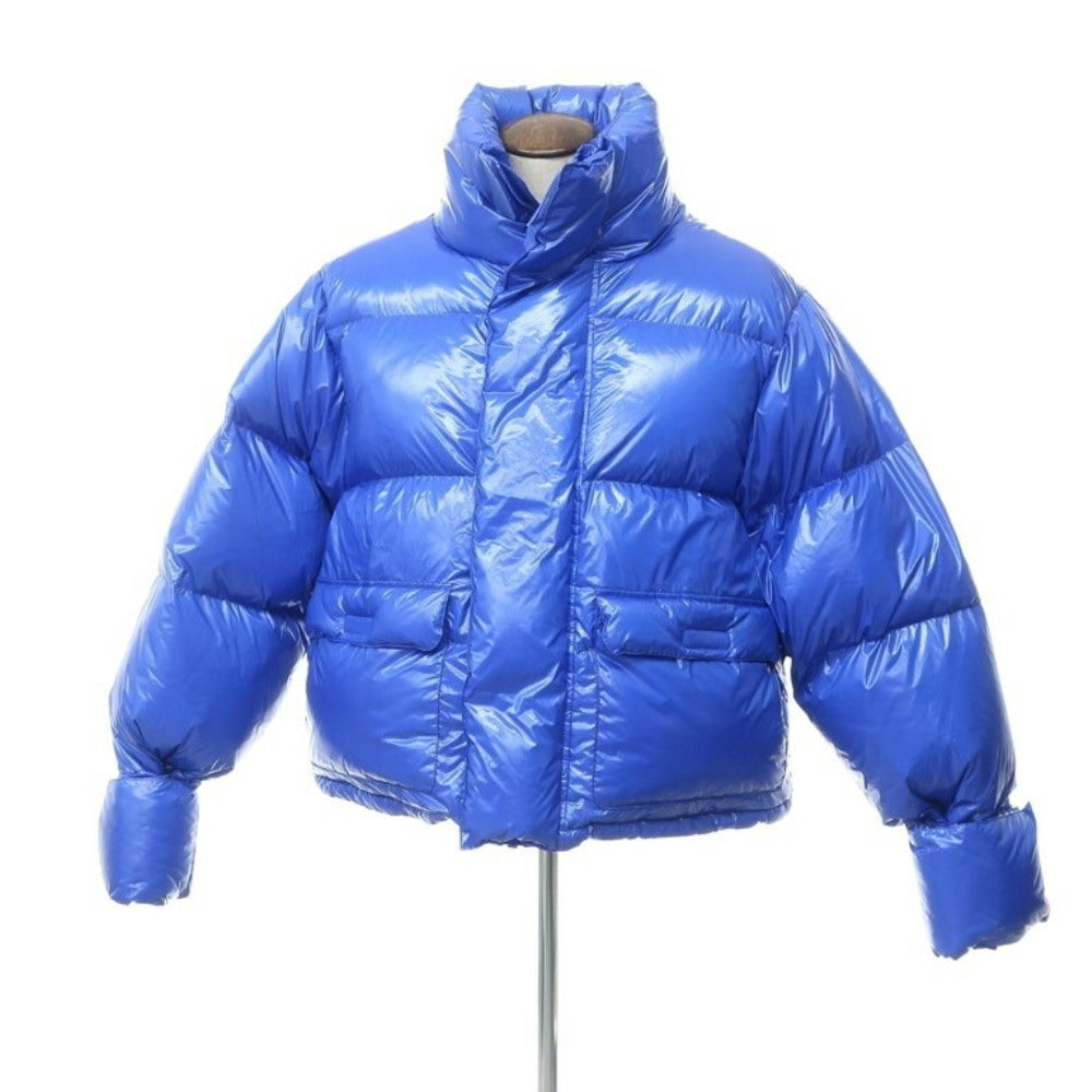 【中古】エンタイア スタジオ Entire Studios リップストップナイロン ダウンジャケット ブルー【 L 】【 状態ランクA 】【 メンズ 】 [DPD]