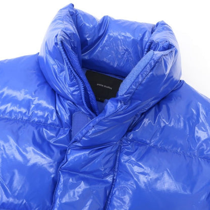 【中古】エンタイア スタジオ Entire Studios リップストップナイロン ダウンジャケット ブルー【 L 】【 状態ランクA 】【 メンズ 】 [DPD]