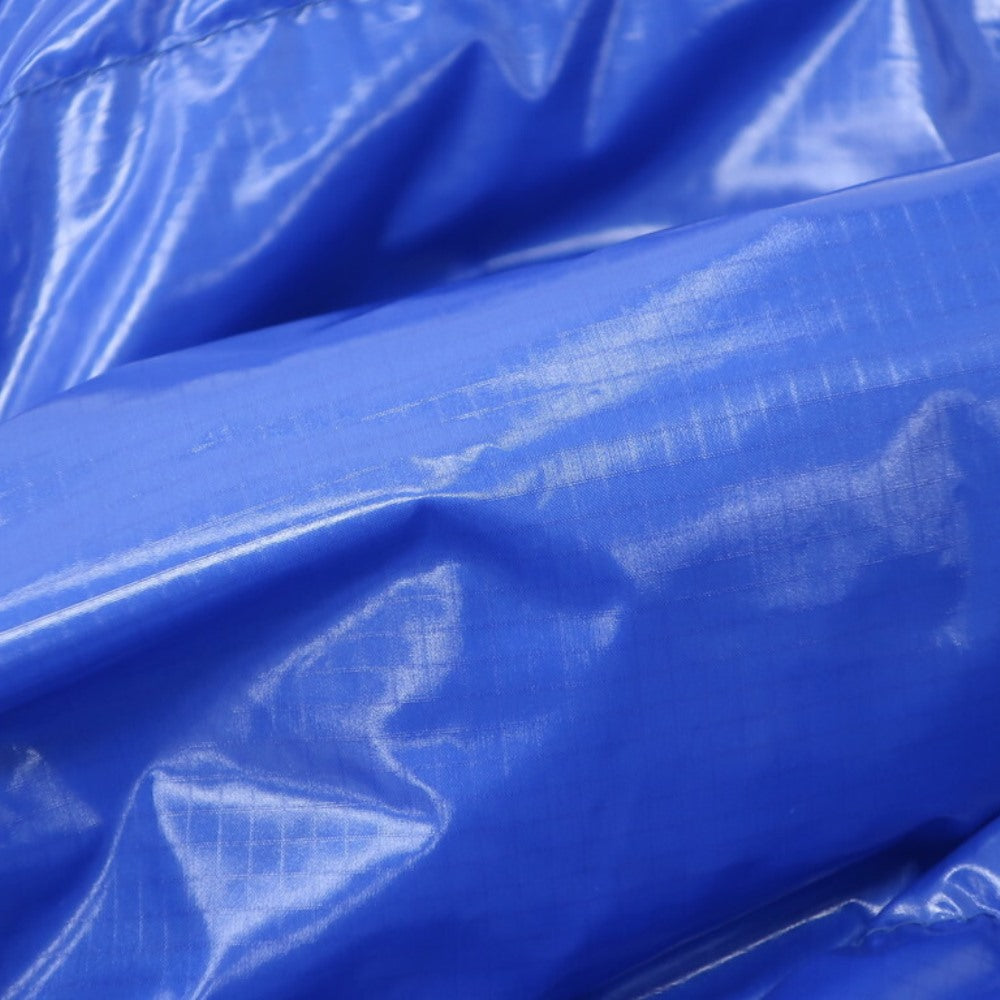 【中古】エンタイア スタジオ Entire Studios リップストップナイロン ダウンジャケット ブルー【 L 】【 状態ランクA 】【 メンズ 】 [DPD]