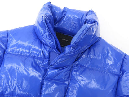 【中古】エンタイア スタジオ Entire Studios リップストップナイロン ダウンジャケット ブルー【 L 】【 状態ランクA 】【 メンズ 】[DPD]