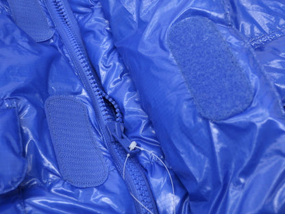 【中古】エンタイア スタジオ Entire Studios リップストップナイロン ダウンジャケット ブルー【 L 】【 状態ランクA 】【 メンズ 】[DPD]