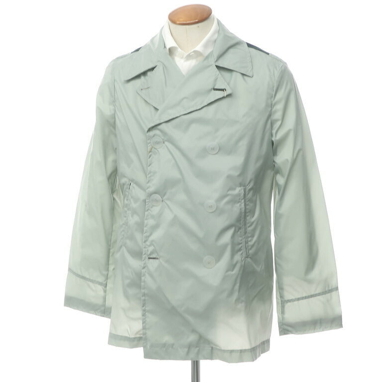 [Used] Camplin nylon peacoat, pale blue-green [Size 48] [GRN] [S/S] [Condition Rank A] [Men&