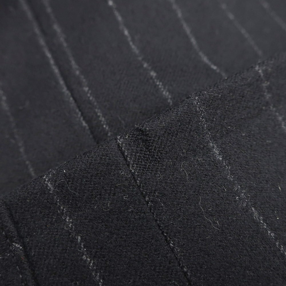 [Used] Ichibankan Clothing Store Ginza Ichibankan Wool Striped Double Breasted Suit Black [BLK] [A/W] [Condition Rank C] [Men&