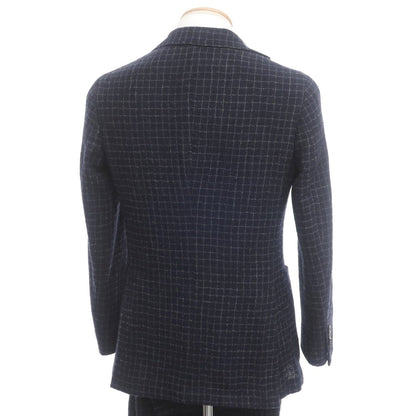 [Used] THE GIGI Wool Check 3B Set-up Suit Navy x Gray [Size 42] [NVY] [A/W] [Condition Rank C] [Men&