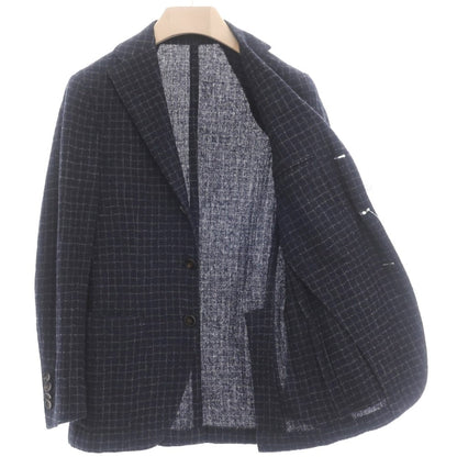 [Used] THE GIGI Wool Check 3B Set-up Suit Navy x Gray [Size 42] [NVY] [A/W] [Condition Rank C] [Men&