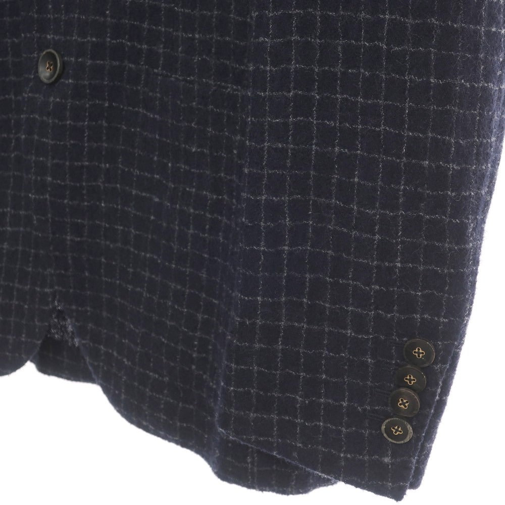 [Used] THE GIGI Wool Check 3B Set-up Suit Navy x Gray [Size 42] [NVY] [A/W] [Condition Rank C] [Men&