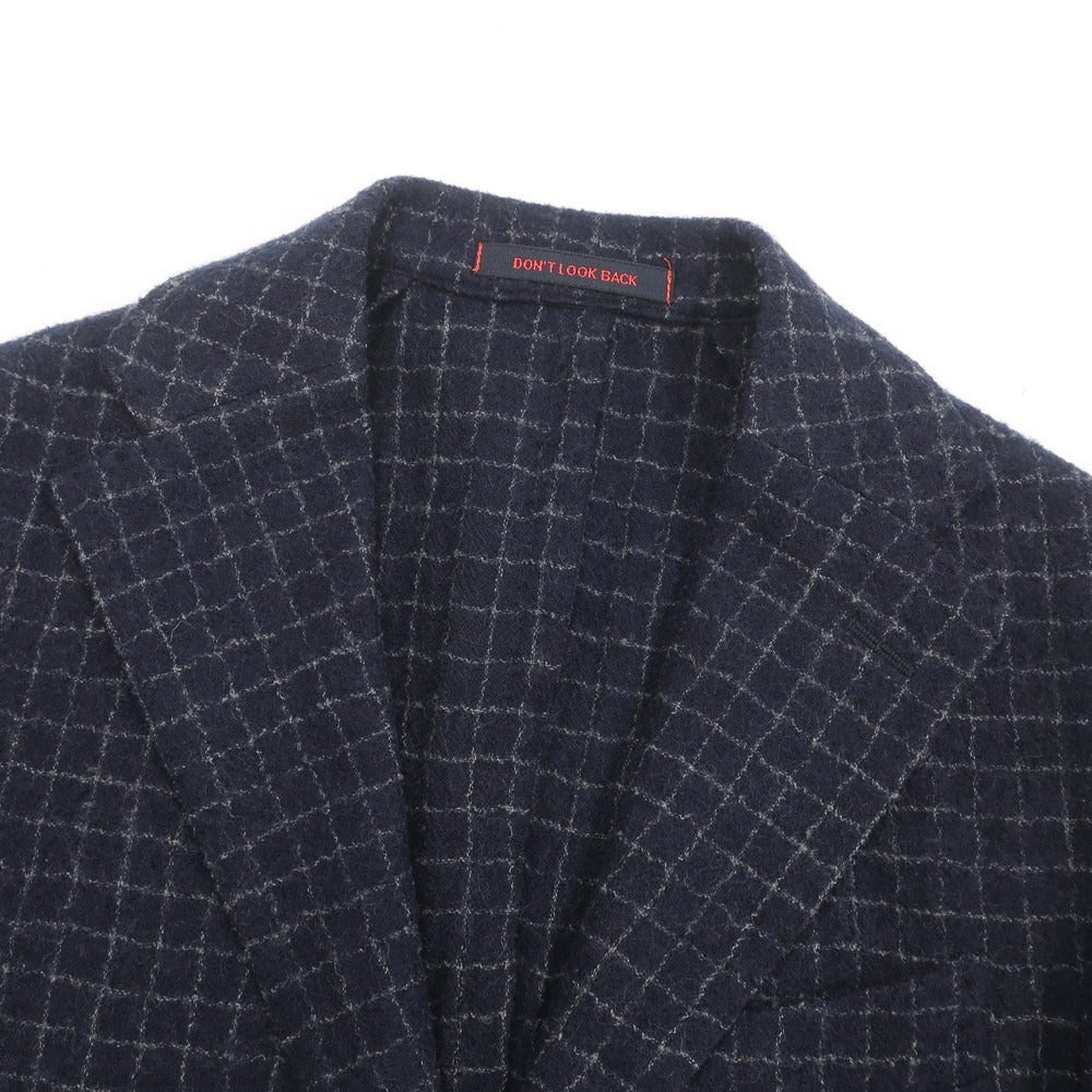 [Used] THE GIGI Wool Check 3B Set-up Suit Navy x Gray [Size 42] [NVY] [A/W] [Condition Rank C] [Men&