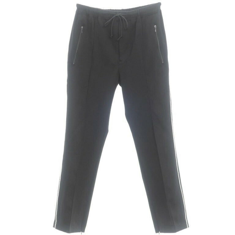 [Used] Bukht Wool Side Line Easy Pants Black [Size 2 (M)] [BLK] [A/W] [Condition Rank B] ​​[Men&