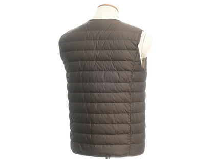 [New] ISAIA Polyester Down Vest Sleeveless Blouson Brown [Size 48] [BRW] [A/W] [Condition Rank N] [Men&