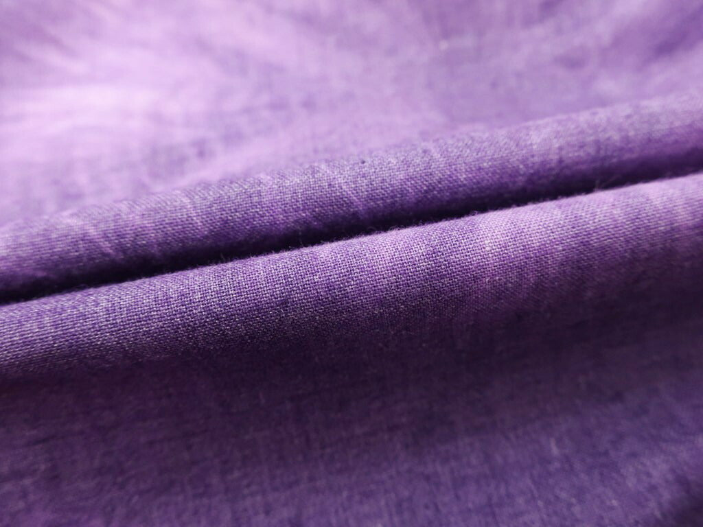 [New Outlet] LABRUM LONDON Spring/Summer 2022 Tie-dyed Cotton Balmac Coat Purple [Size M] [PUP] [S/S] [Condition Rank N-] [Men&