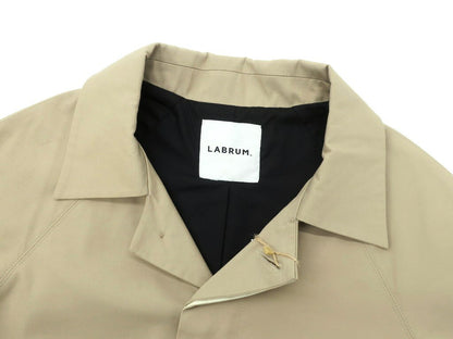 [New Outlet] LABRUM LONDON 2021 Autumn/Winter Ruffle Sleeve Coat Beige [Size M] [BEI] [S/S] [Condition Rank N-] [Men&